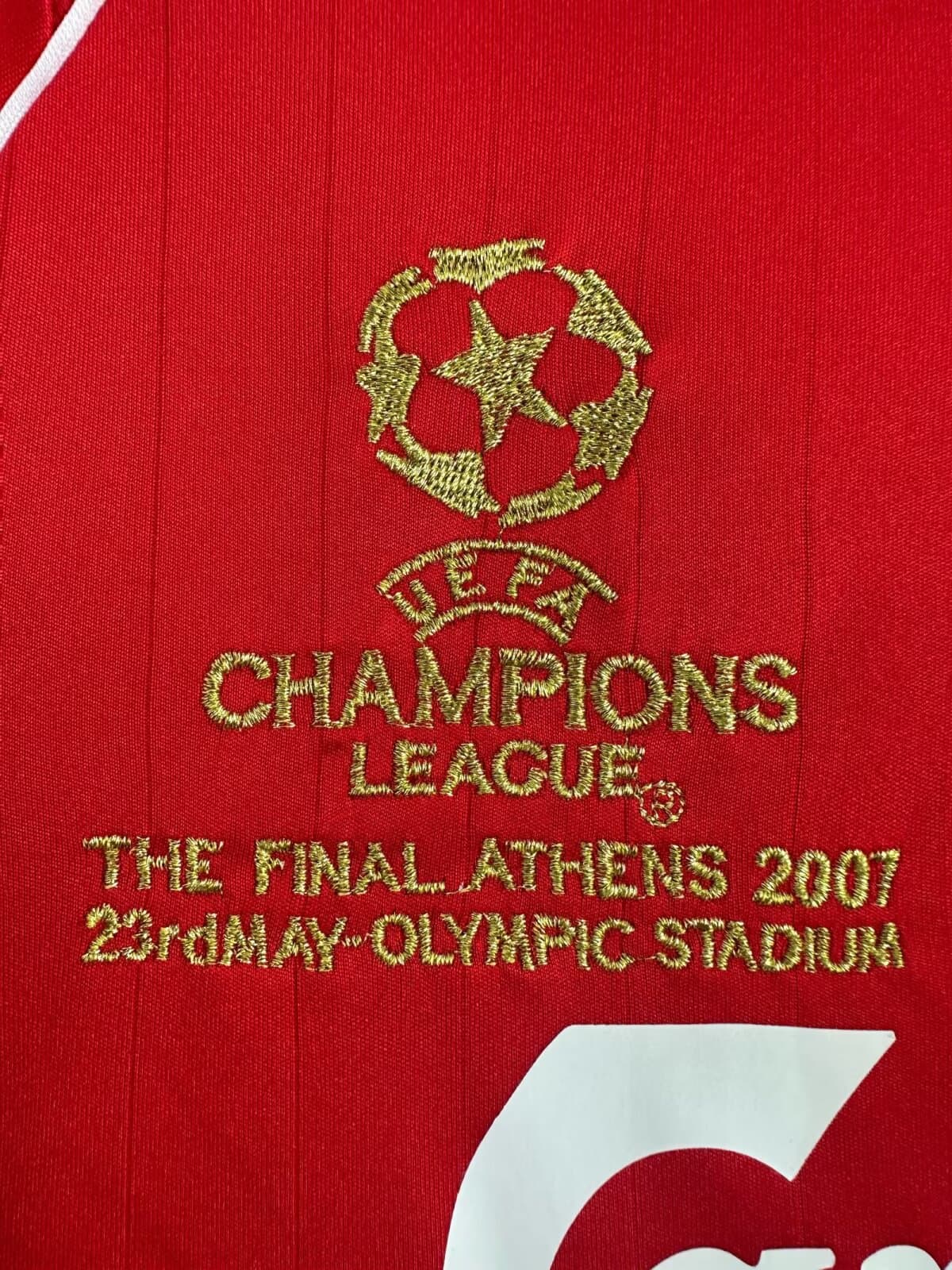 Liverpool 2007 Champions league against Ac Milan Home kit