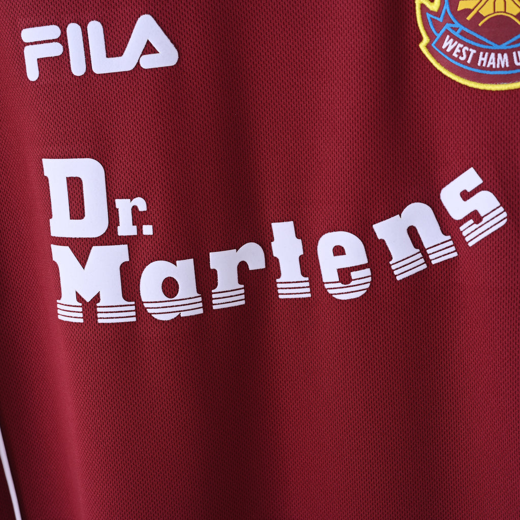 West Ham 1999-01 home kit